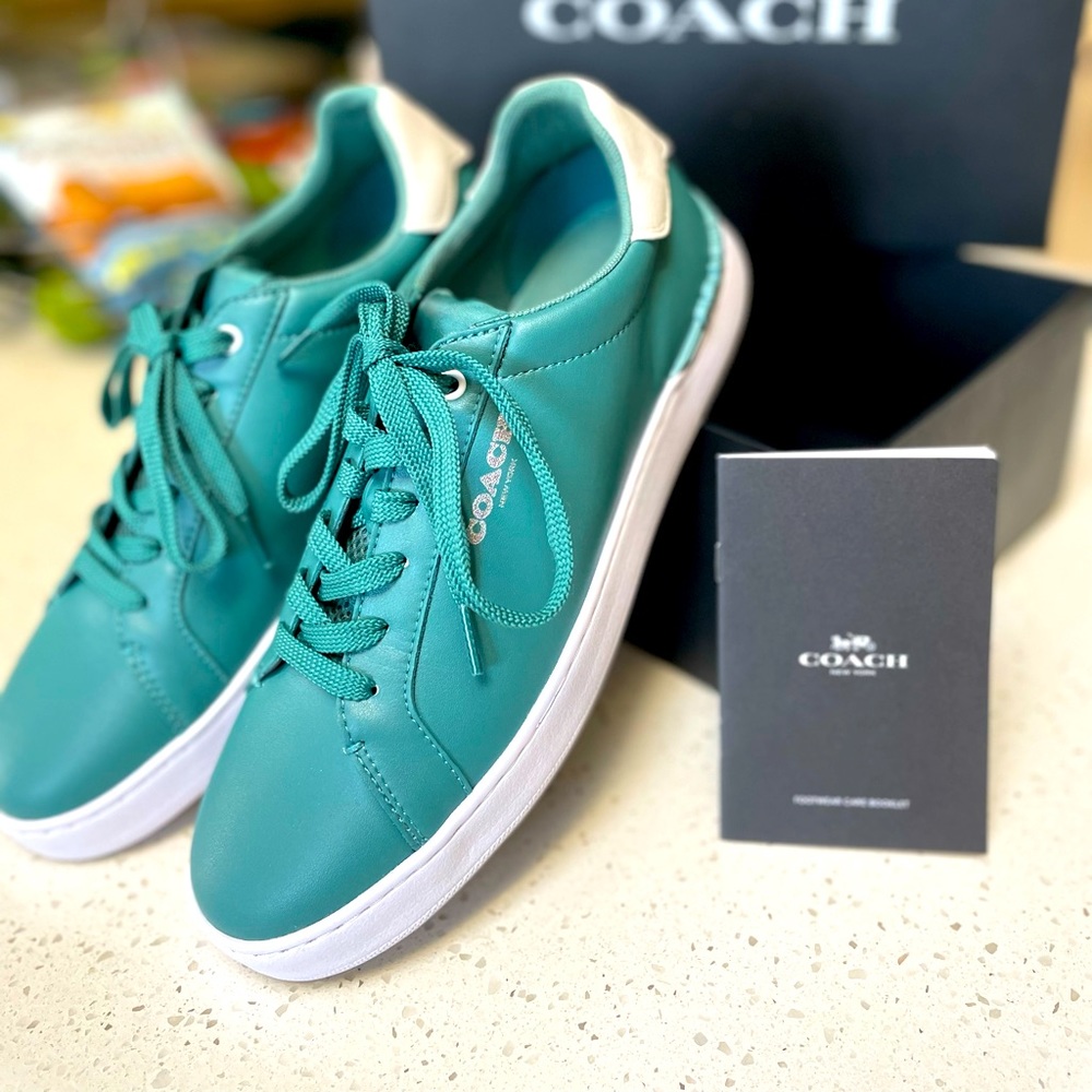 Brand New COACH tennis shoes Women’s Size 8 - Picture 1 of 5